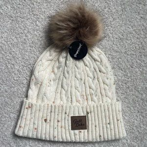 Pom Knit Women’s Winter Beanie - Imperial